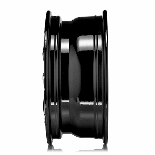 17" MSW (by OZ) 48 VAN Gloss Black Polished Alloy Wheels