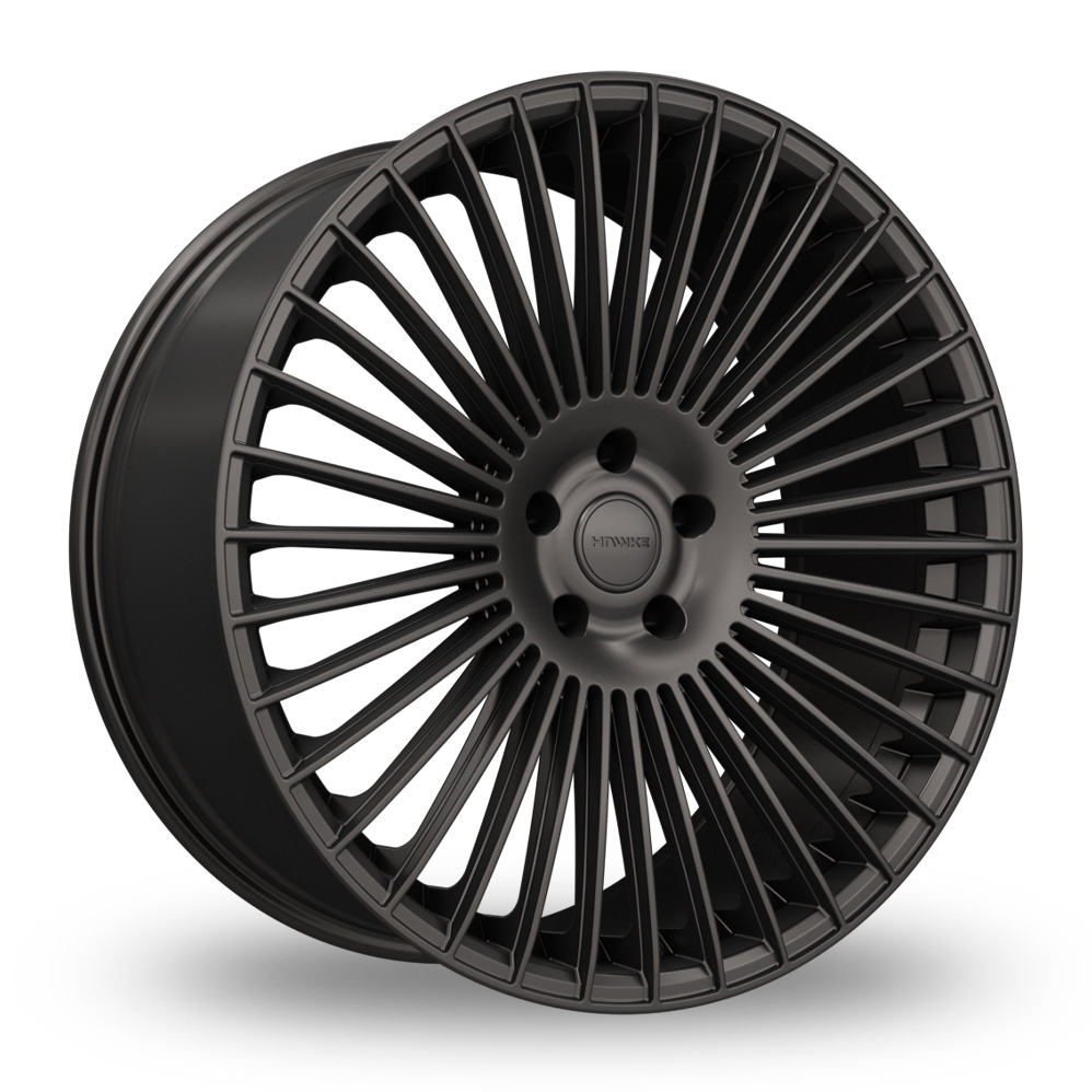 Hawke Saka Matt Gunmetal Alloy Wheels