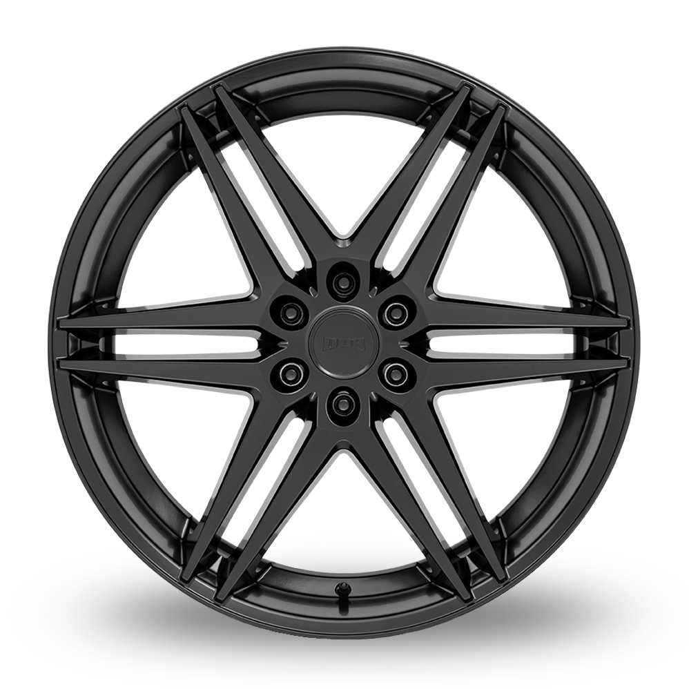 26" DUB S269 Dirty DOG All Matte Black Alloy Wheels