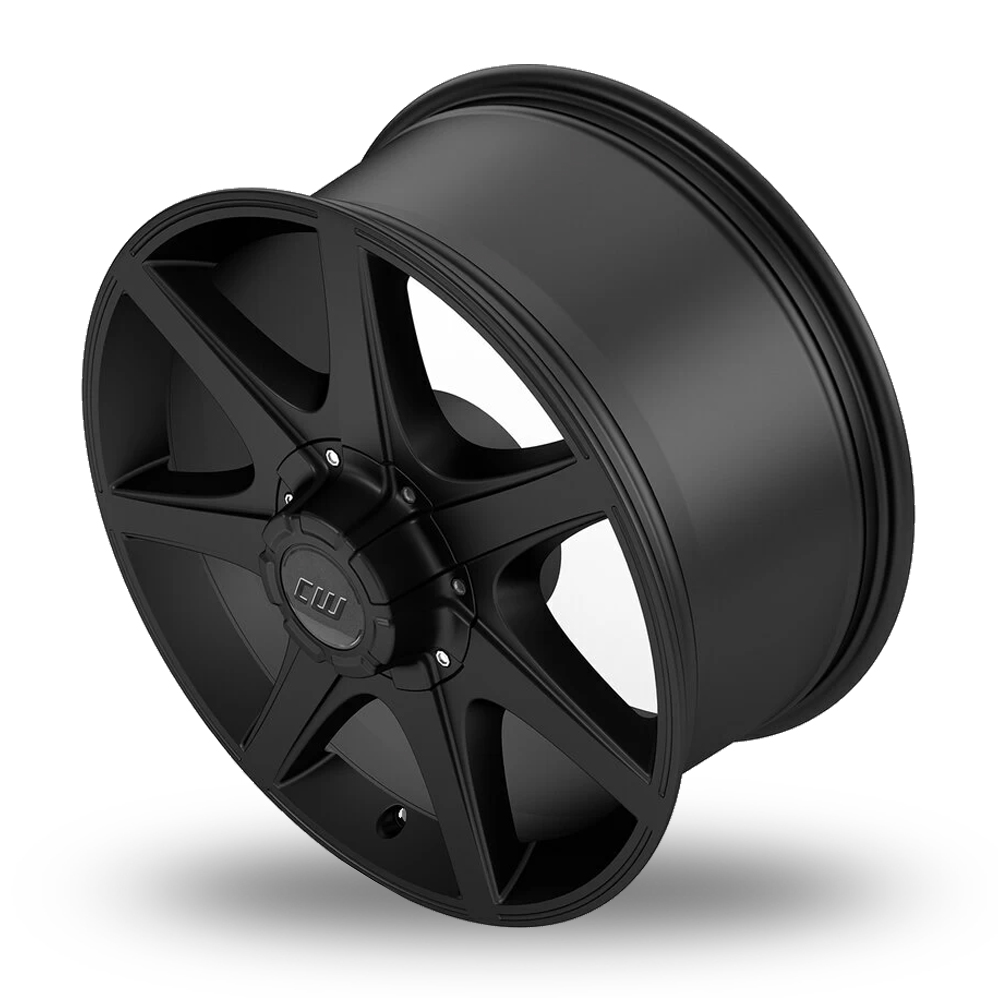 16" Borbet CWE Matt Black Alloy Wheels