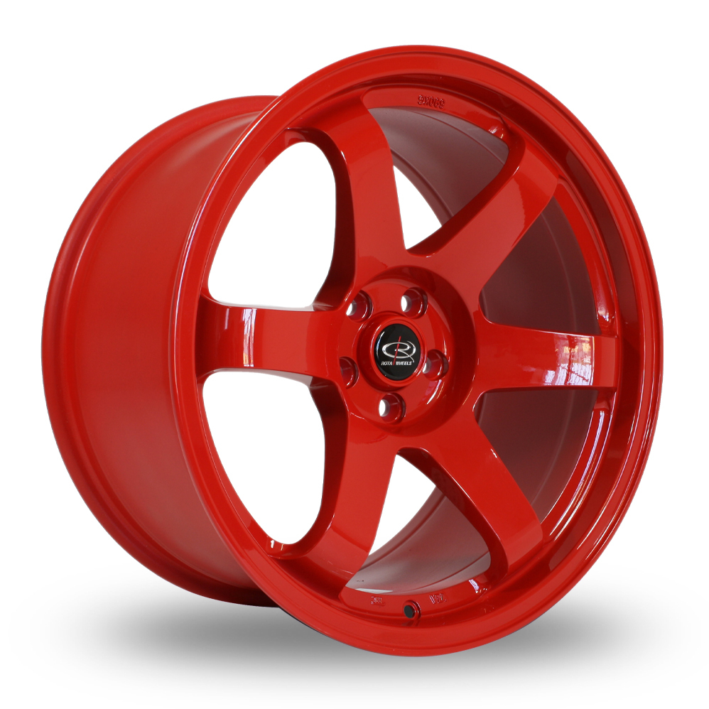 Rota Grid Red Alloy Wheels