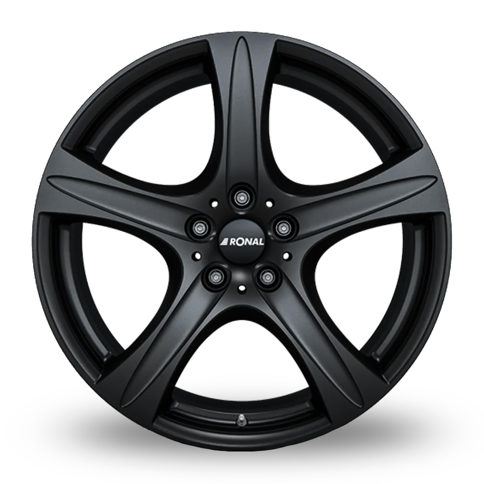 17" Ronal R55 SUV Matt Black Alloy Wheels