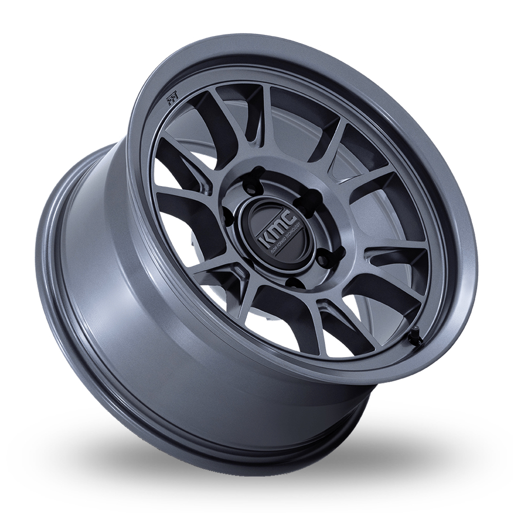 17" KMC KM729 Range Matt Anthracite Alloy Wheels