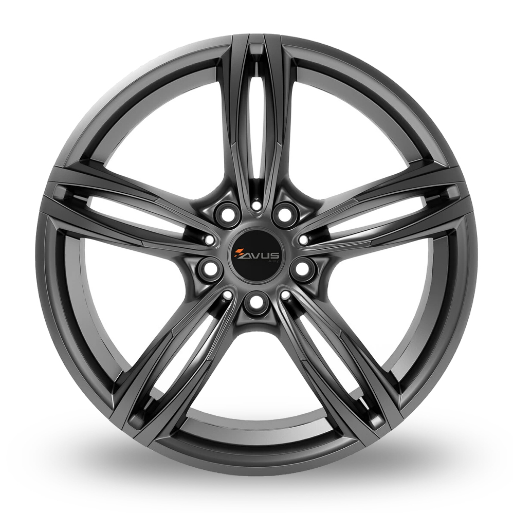 20" Avus Racing AC-MB3 Anthracite Alloy Wheels