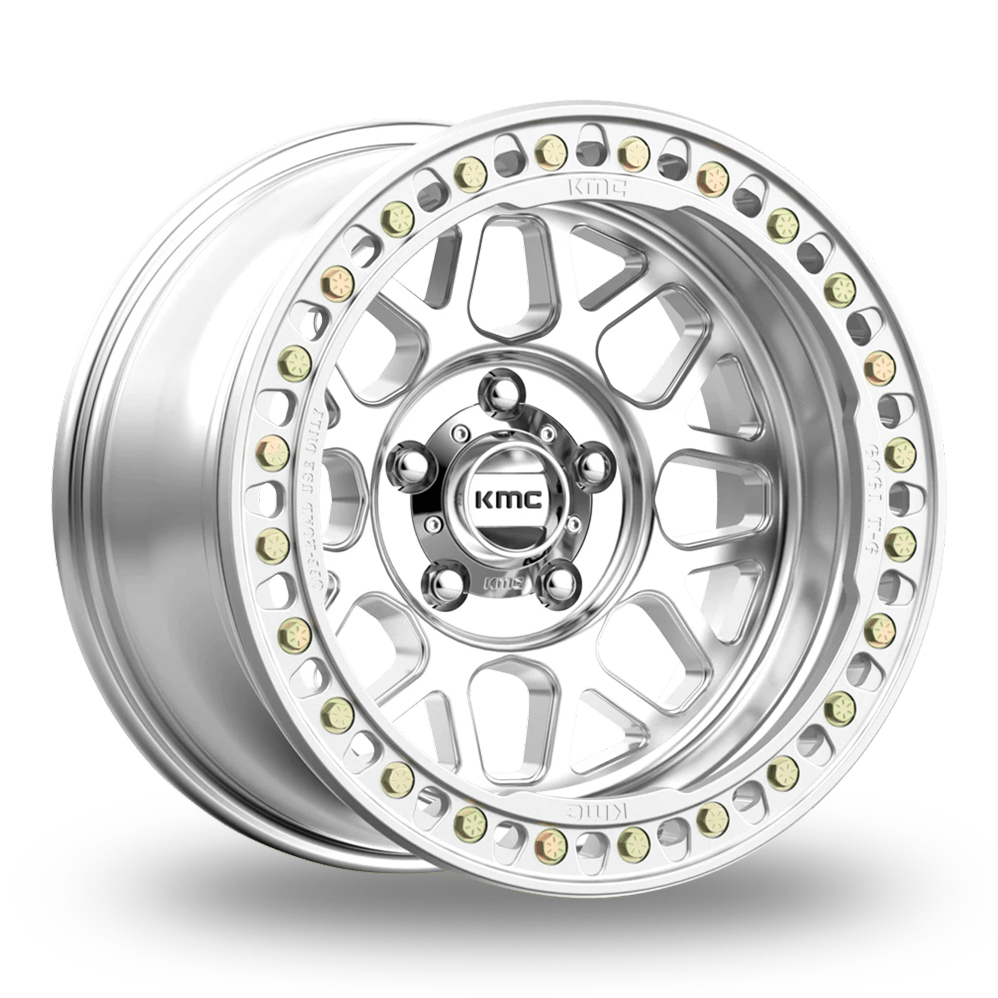 KMC KM235 Grenade Crawl Beadlock (USA Warehouse) Machined Alloy Wheels