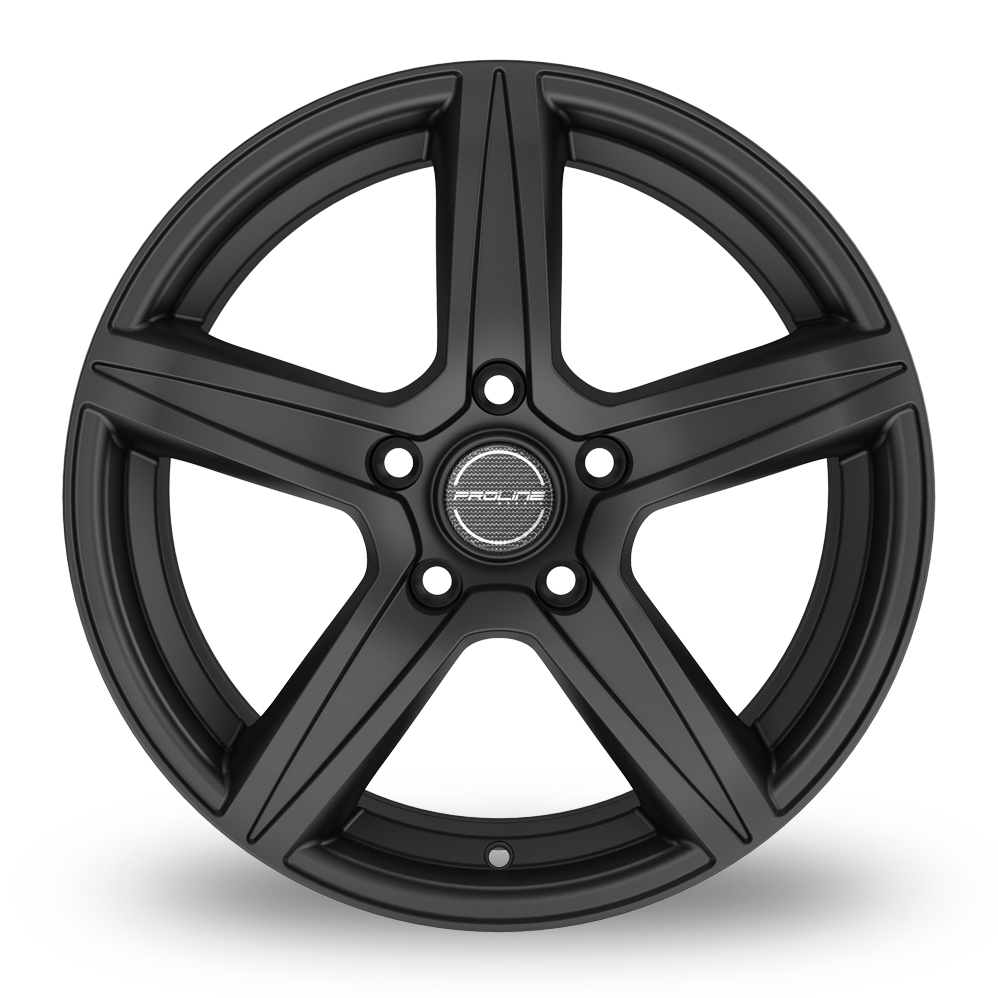 16 Inch Proline CX200 Black Matt Alloy Wheels