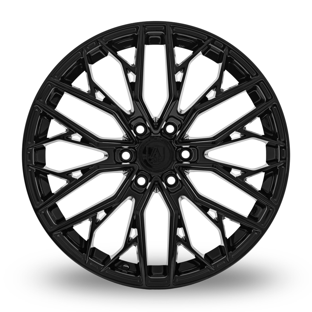 18" Axe EX48T Gloss Black Alloy Wheels