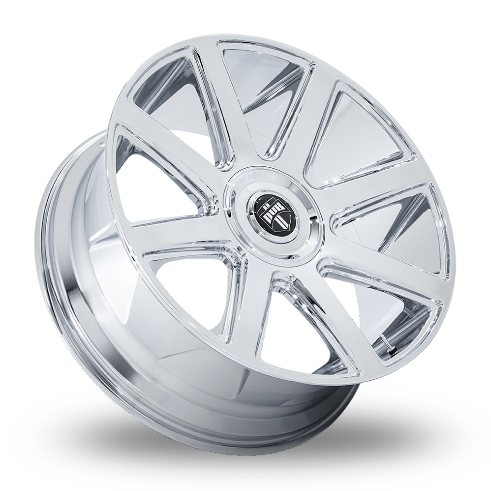 26" DUB DC273 Pull Chrome Alloy Wheels