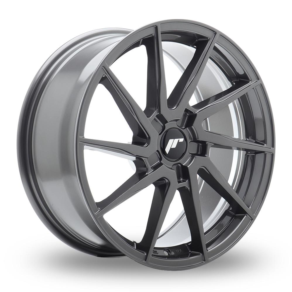 Japan Racing JR36 (8x19) (Custom Fitment) Hyper Grey Alloy Wheels