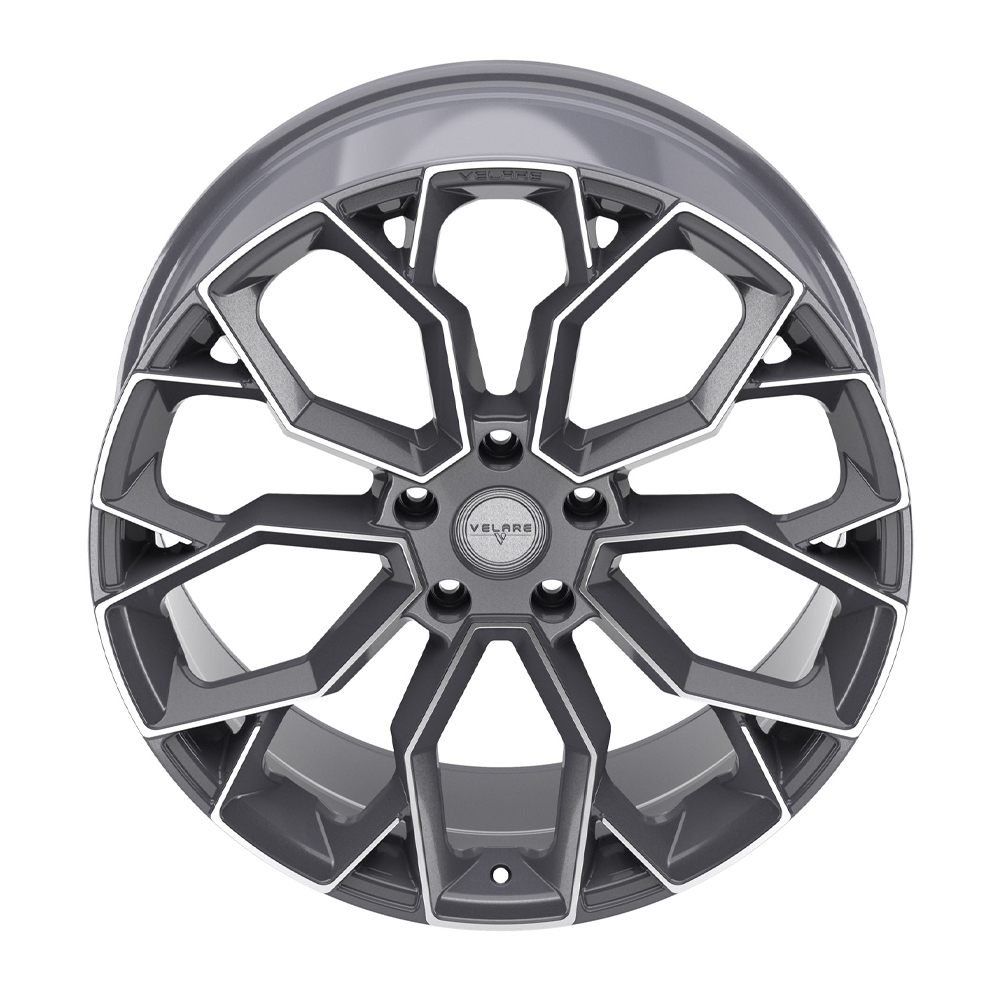 22" Velare VLR15 Platinum Grey Polsihed Alloy Wheels