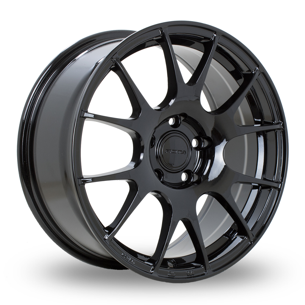 Rota Blitz Black Alloy Wheels
