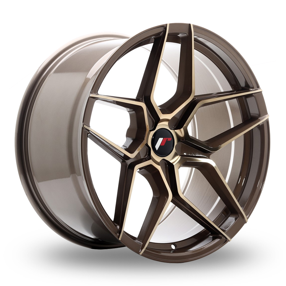 Japan Racing JR34 (10.5x20) (Custom Fitment) Platinum Bronze Alloy Wheels
