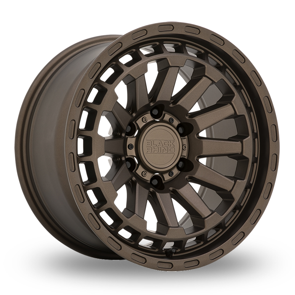 17" Black Rhino Raid (USA Warehouse) Matt Bronze Alloy Wheels