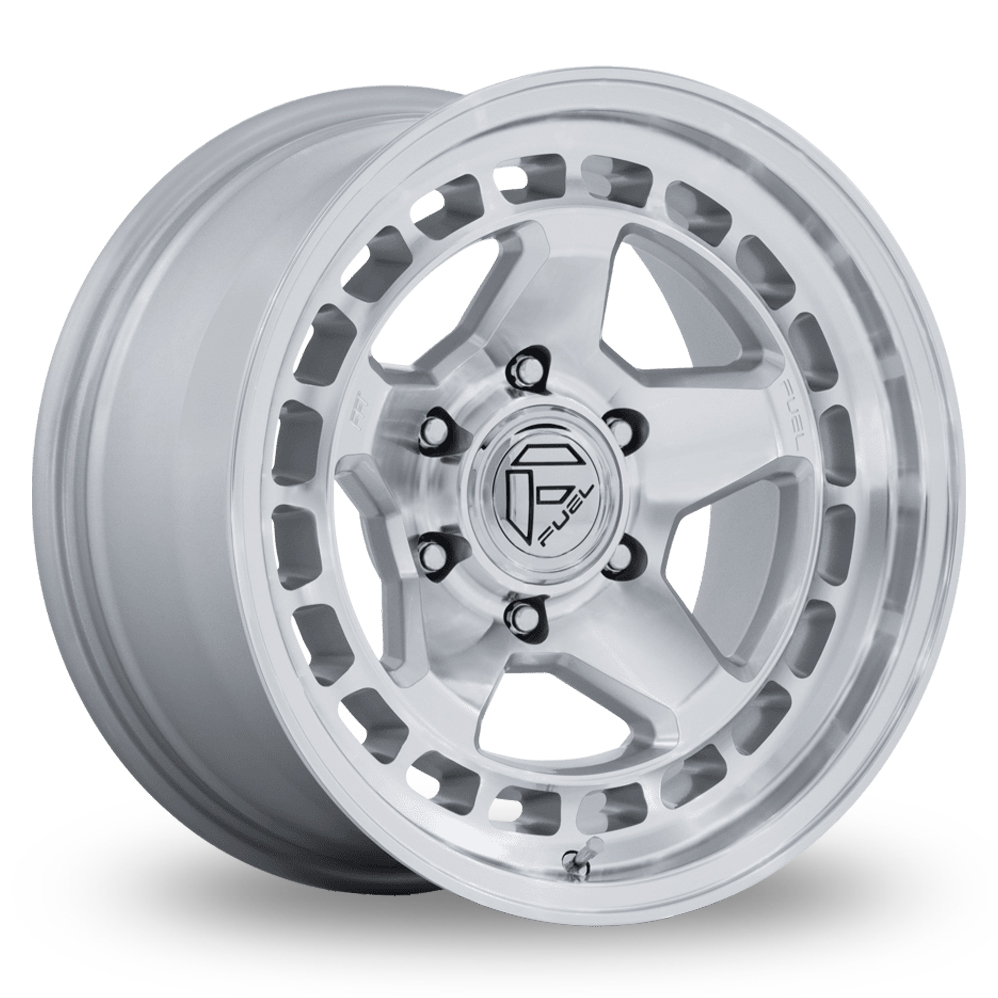 Fuel Off-Road FC894 Core (USA Warehouse) Hyper Silver With Machined Lip Alloy Wheels