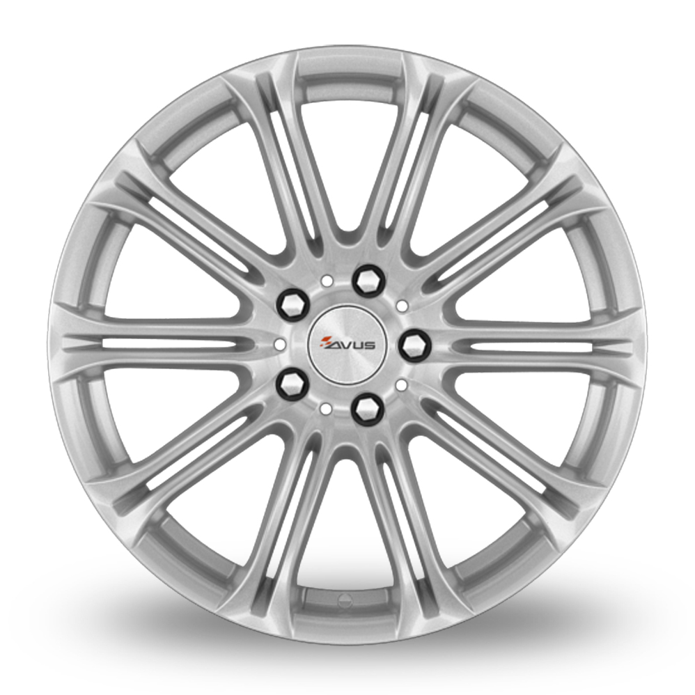 20" Avus Racing AC-MB1 Hyper Silver Alloy Wheels