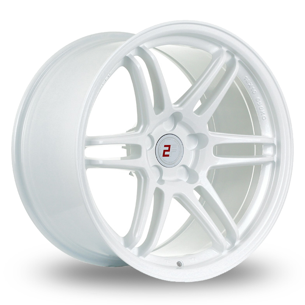 2FORGE ZF5 Gloss White Alloy Wheels