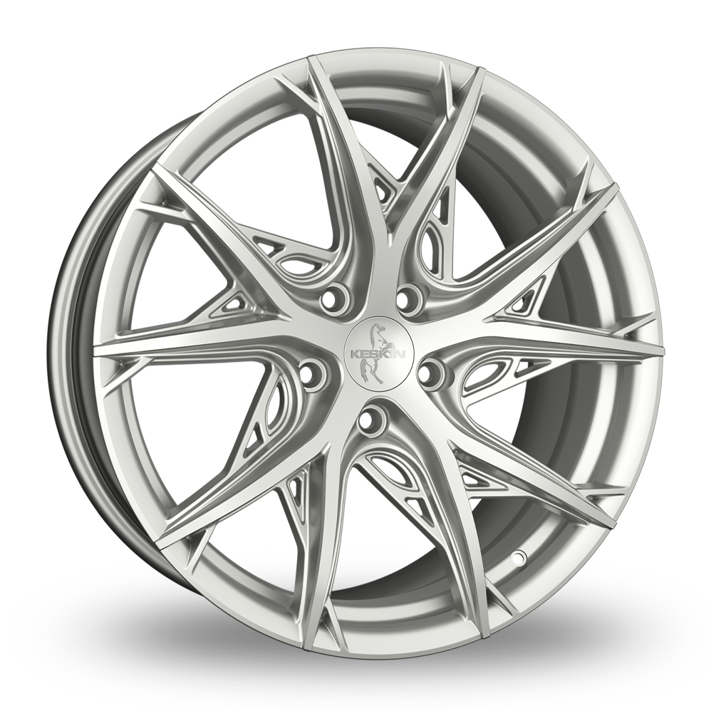 Keskin Tuning KT24C Silver Alloy Wheels