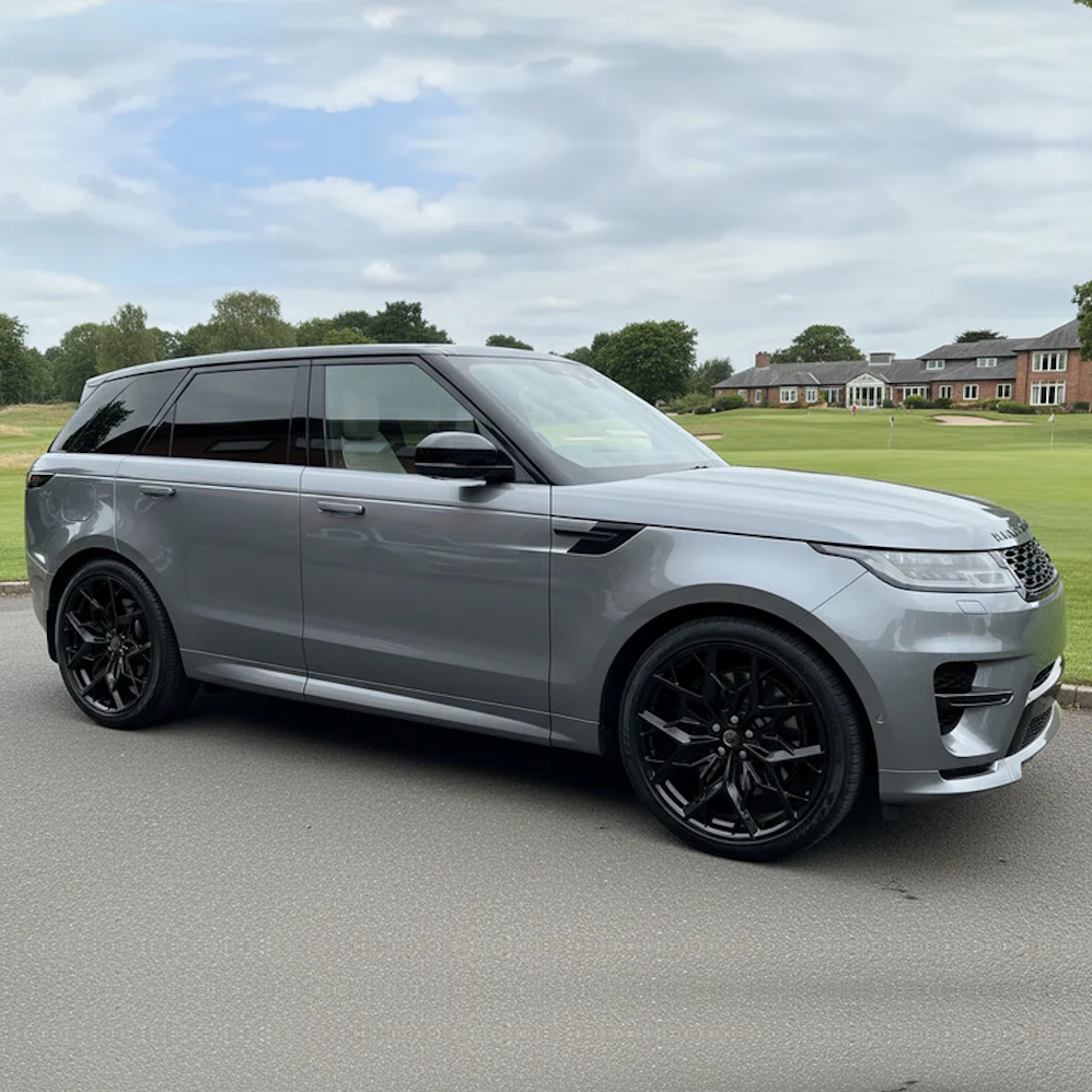 23" Hawke Vortex Elite Gloss Black Alloy Wheels