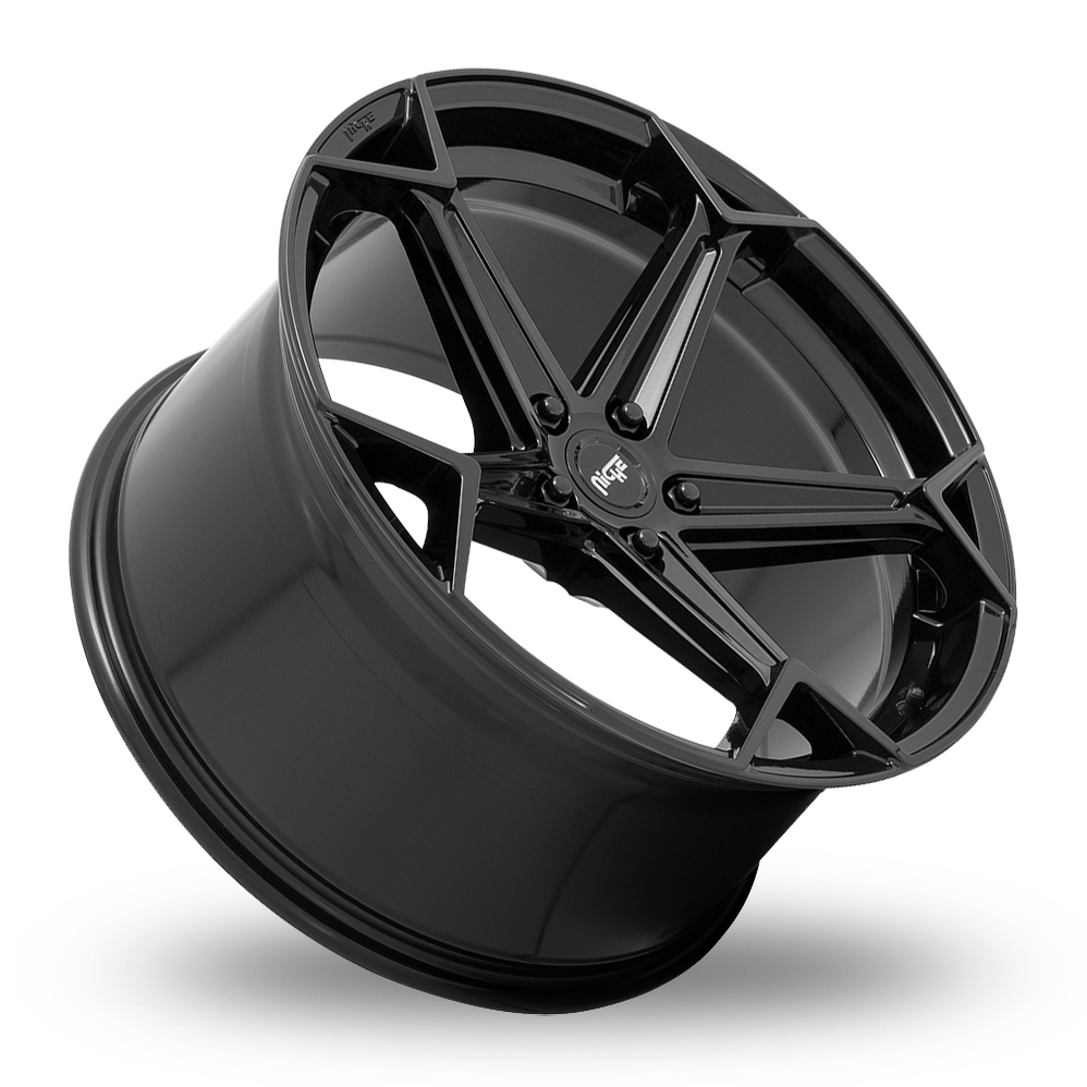 20" Niche N258 Arrow (USA Warehouse) Gloss Black Alloy Wheels