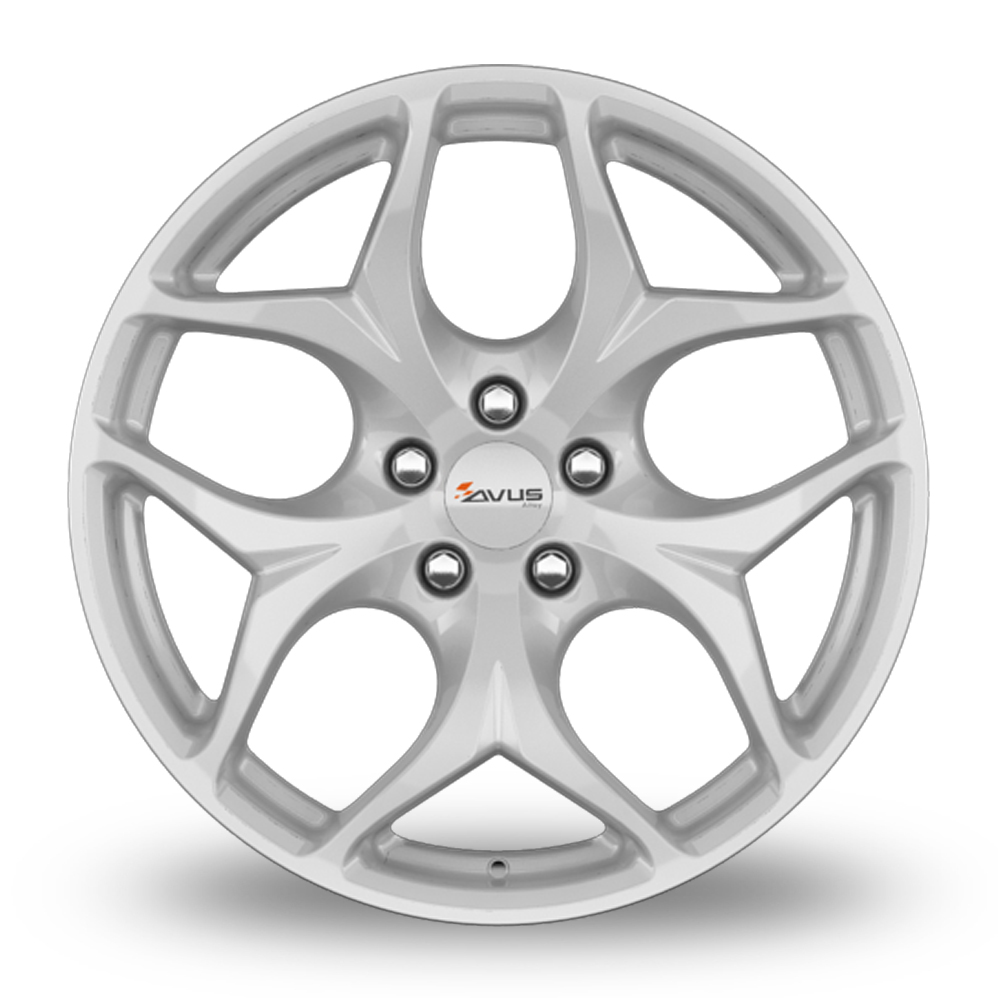 20" Avus Racing AC-MB2 Hyper Silver Alloy Wheels