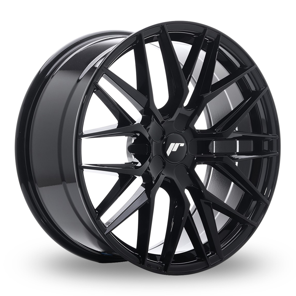 Japan Racing JR28 (8.5x20) (Custom Fitment) Gloss Black Alloy Wheels