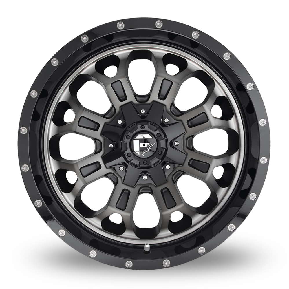 17" Fuel Off-Road D561 Crush Gloss Machined Double Dark Tint Alloy Wheels