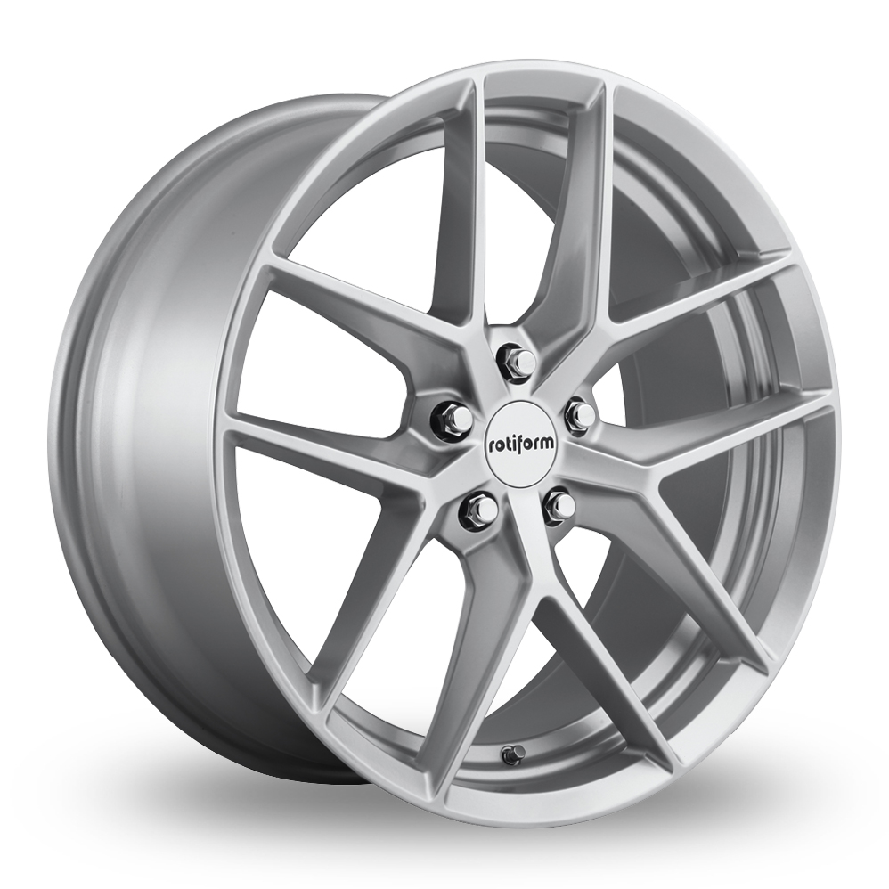 Rotiform R133 FLG (EU Warehouse) Gloss Silver Alloy Wheels