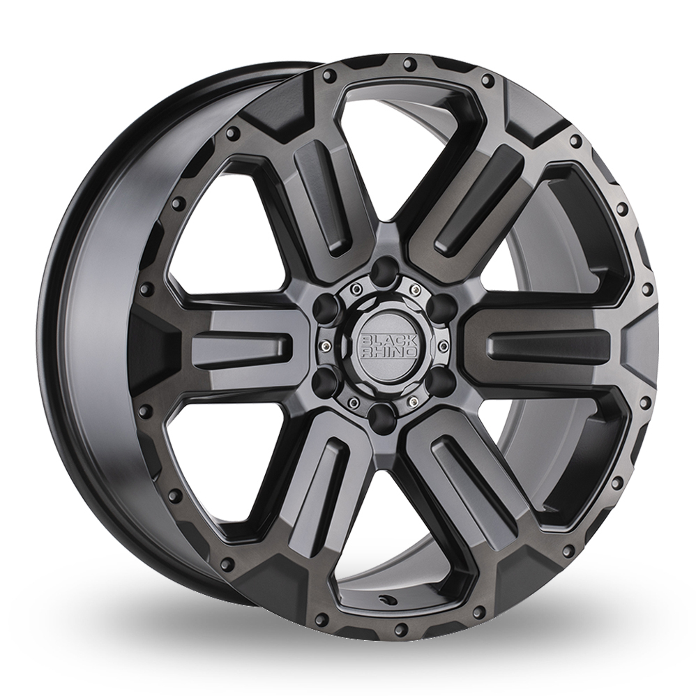 Black Rhino Wanaka (USA Warehouse) Matt Gunmetal With Brushed Face & Gunmetal Tint Alloy Wheels
