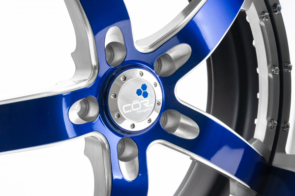 22" COR Wheels CONCORD (Special Offer) Estoril Blue Alloy Wheels