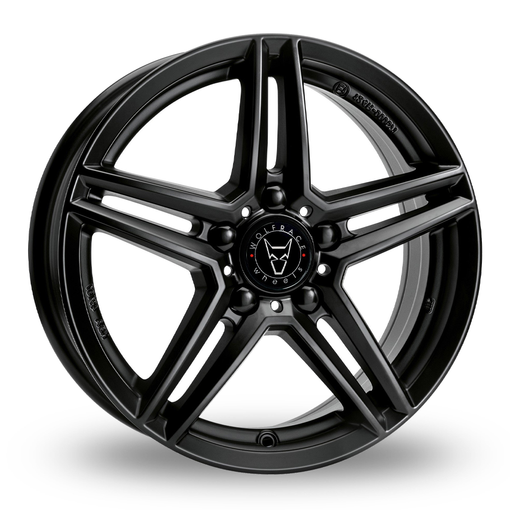 Wolfrace Eurosport TUV M10 Racing Black Alloy Wheels