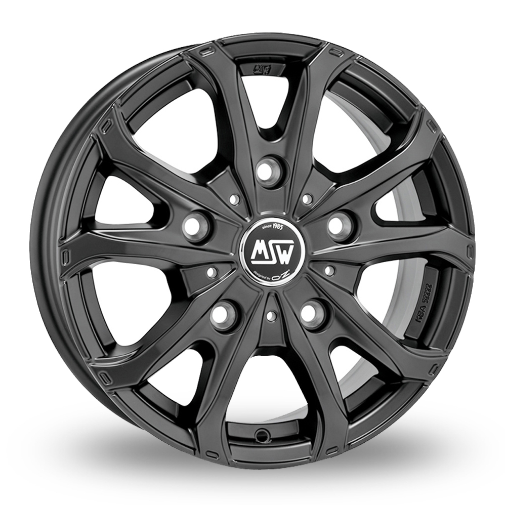 MSW (by OZ) 48 VAN Matt Dark Grey Alloy Wheels
