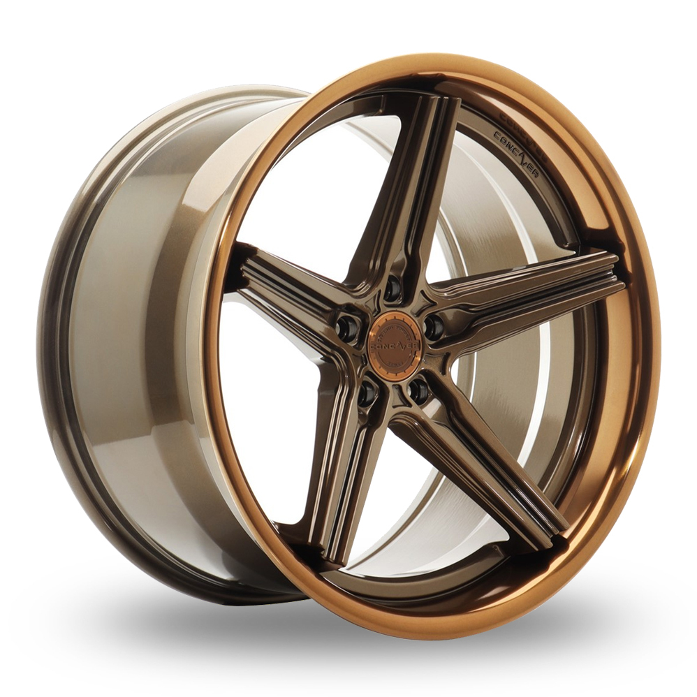 Concaver CVR9 (10x19) (Deep Concave) Gloss Bronze Alloy Wheels