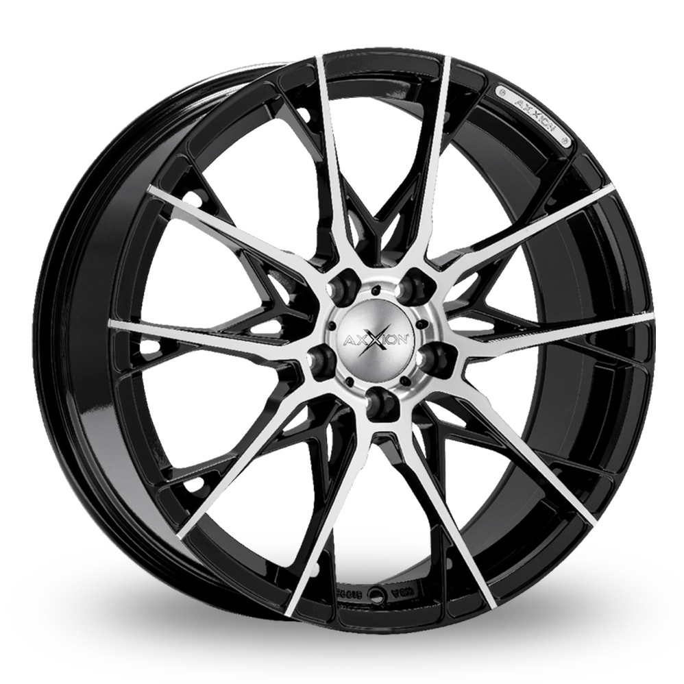 Axxion X1 Black Machined Alloy Wheels
