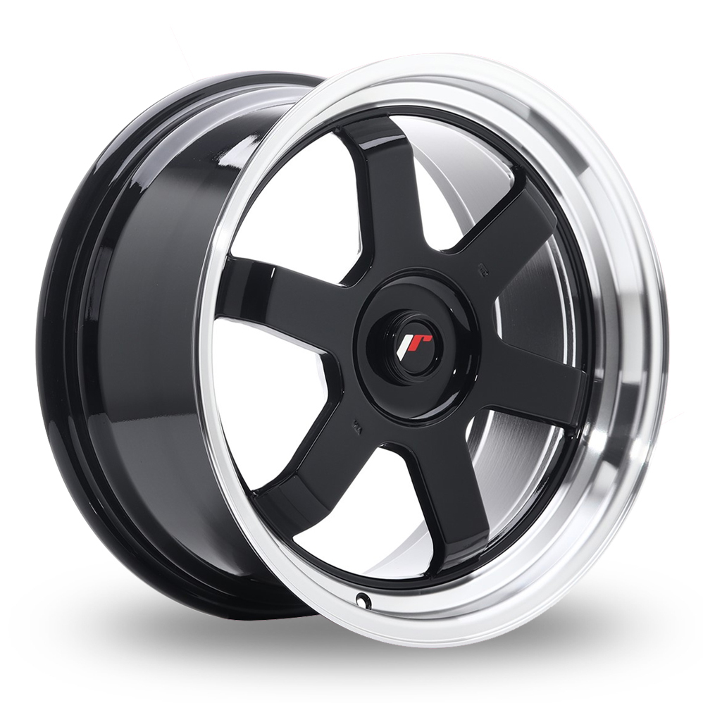 Japan Racing JR12 (8x17) (Custom Fitment) Gloss Black Alloy Wheels