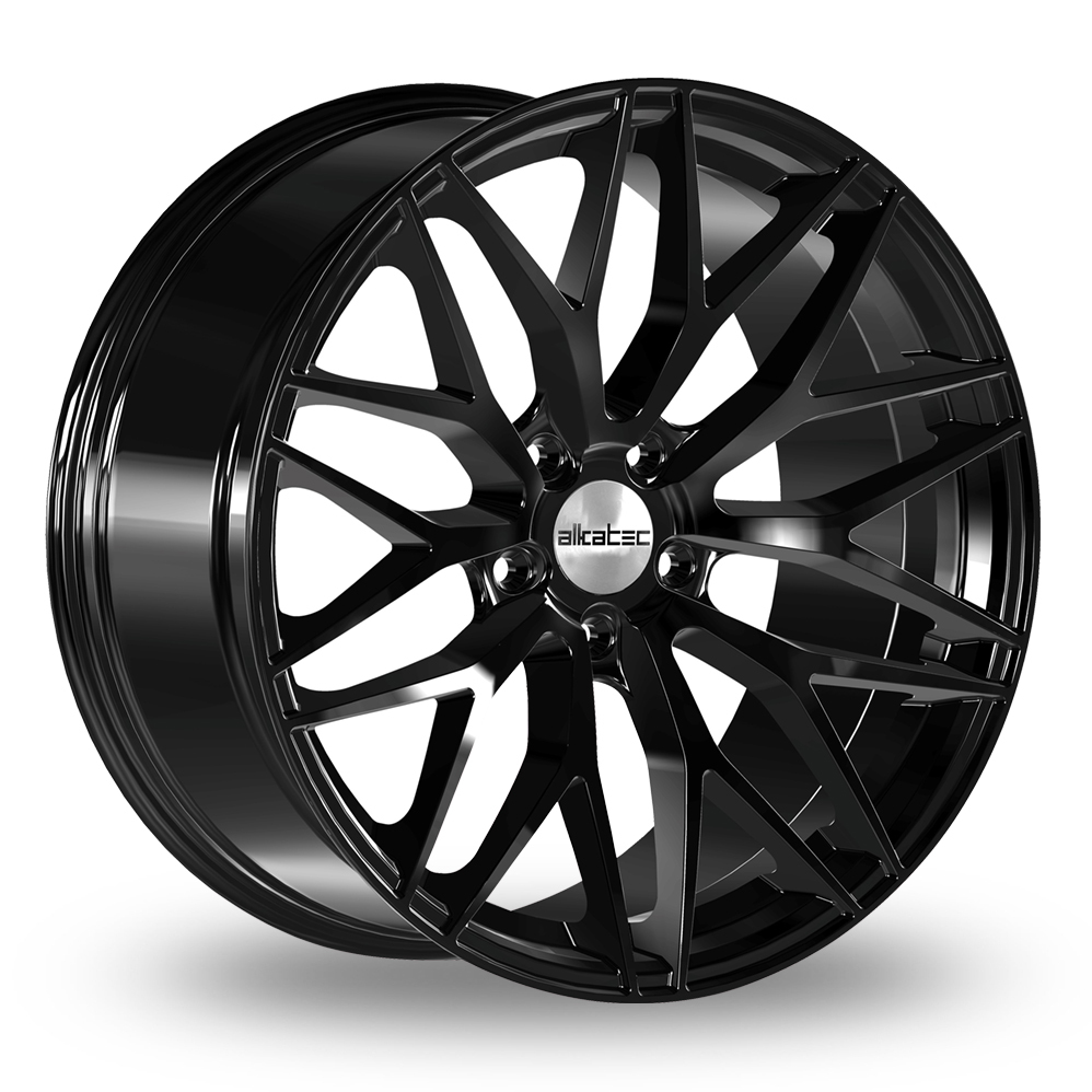 18 Inch Alkatec Evo-1 (Special Offer) Gloss Black Alloy Wheels