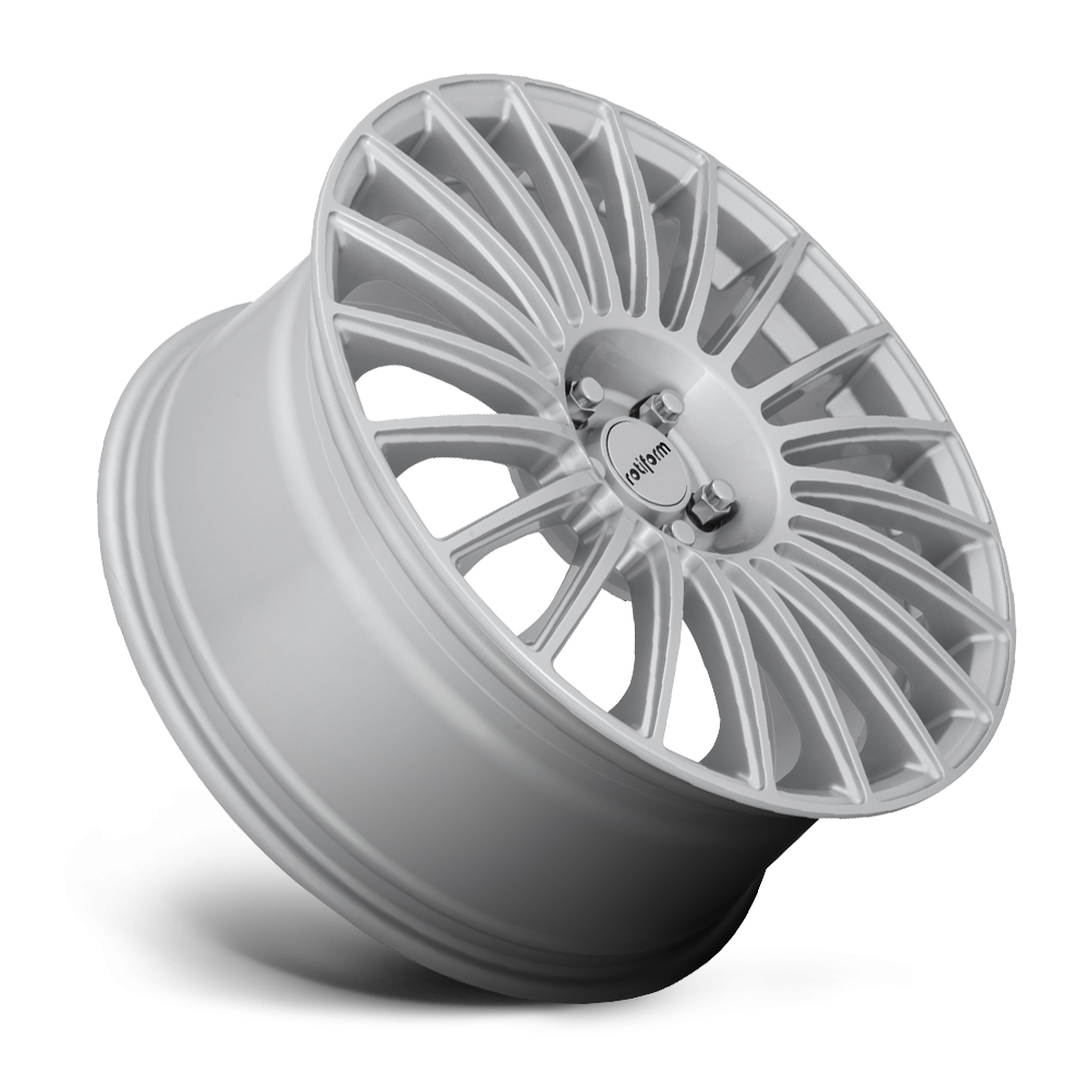 18" Rotiform R153 BUC Gloss Silver Alloy Wheels