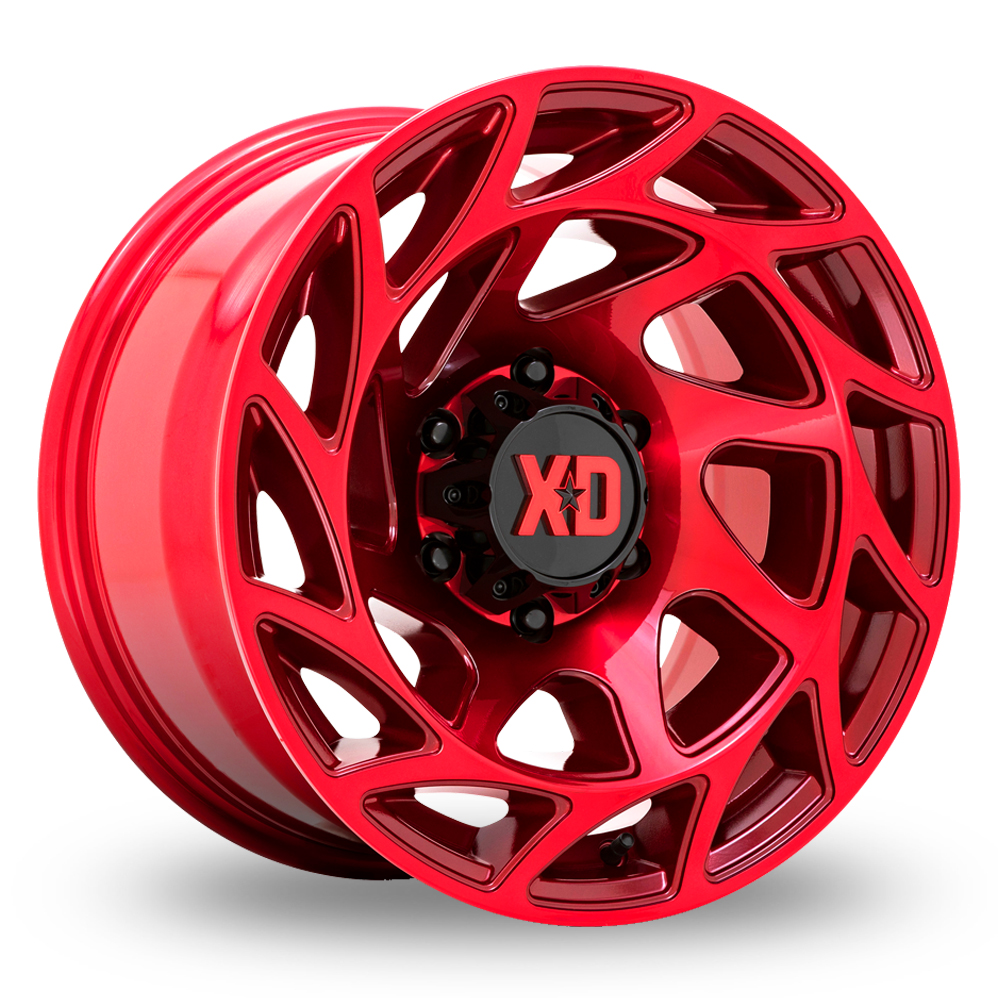 XD XD860 Onslaught (USA Warehouse) Candy Red Alloy Wheels