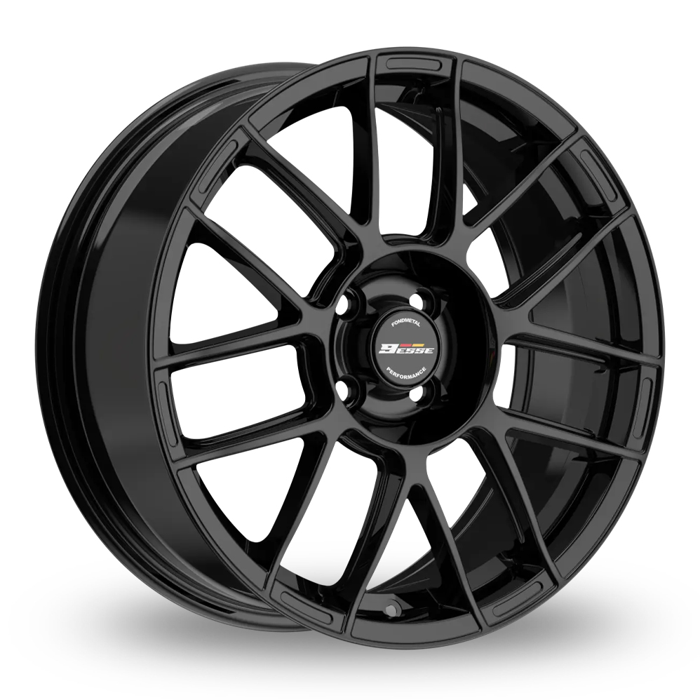 Fondmetal 9ESSE Gloss Black Alloy Wheels