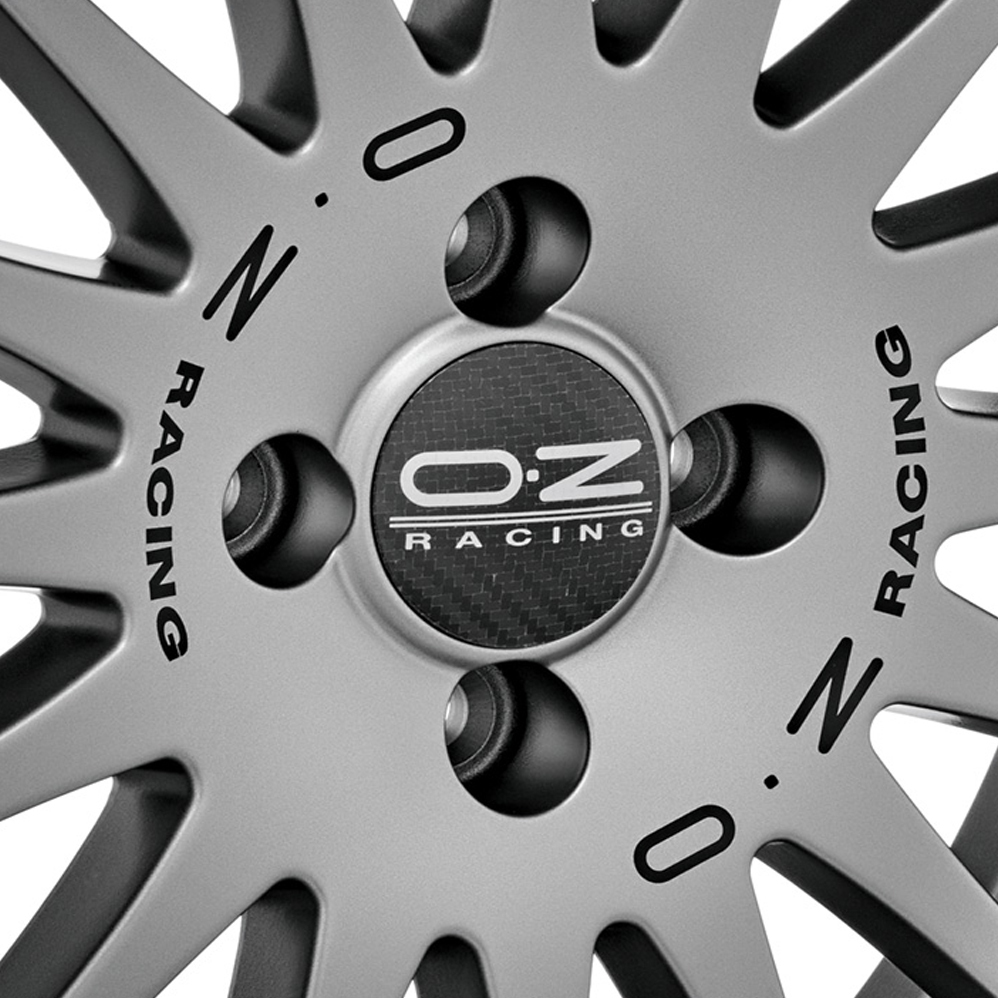 14" OZ Racing Superturismo GT Grigio Corsa Black Lettering Alloy Wheels