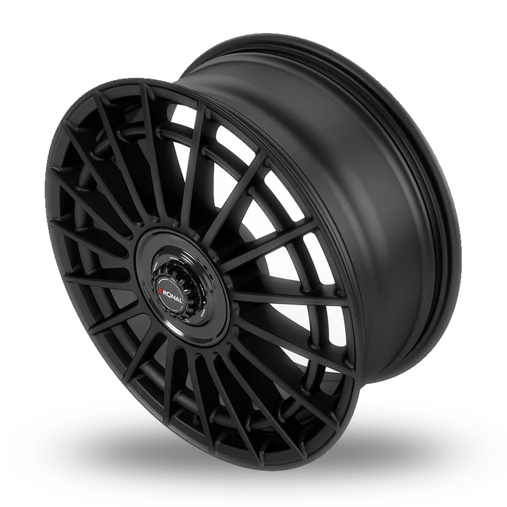 18" Ronal R73 REV-B Matt Black Alloy Wheels