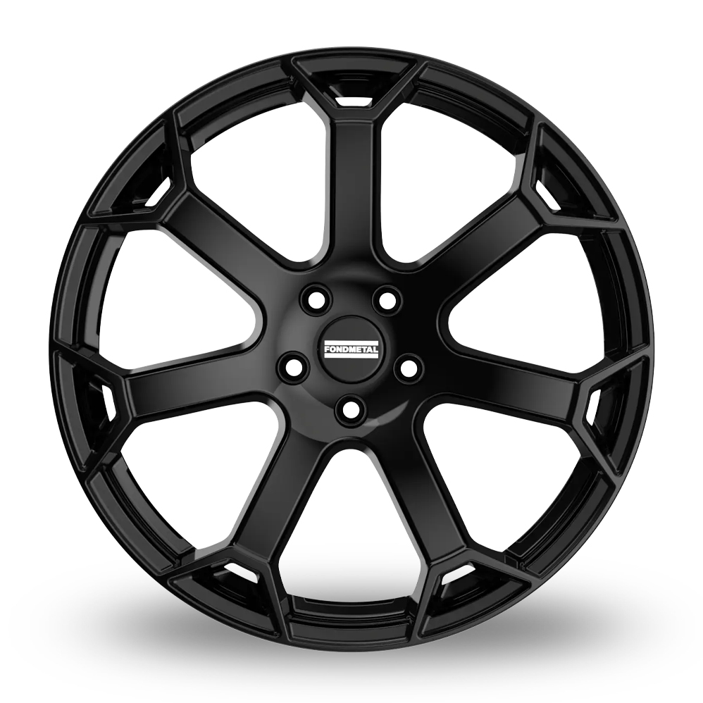 20" Fondmetal Zephyrus Gloss Black Alloy Wheels