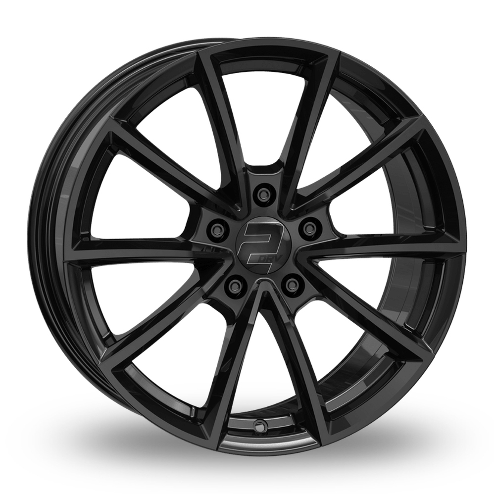 2DRV WH28 Gloss Black Alloy Wheels