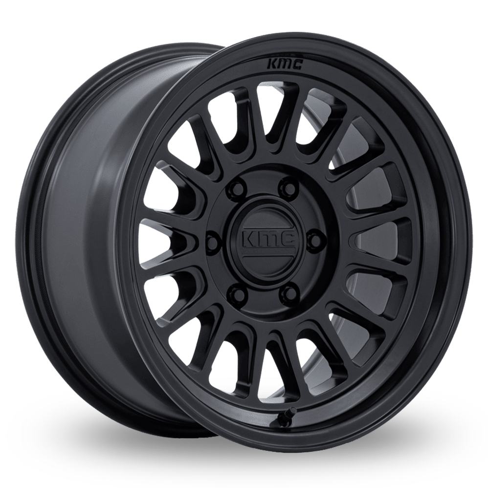 KMC KM733 Impact FFT (USA Warehouse) Matt Black Alloy Wheels