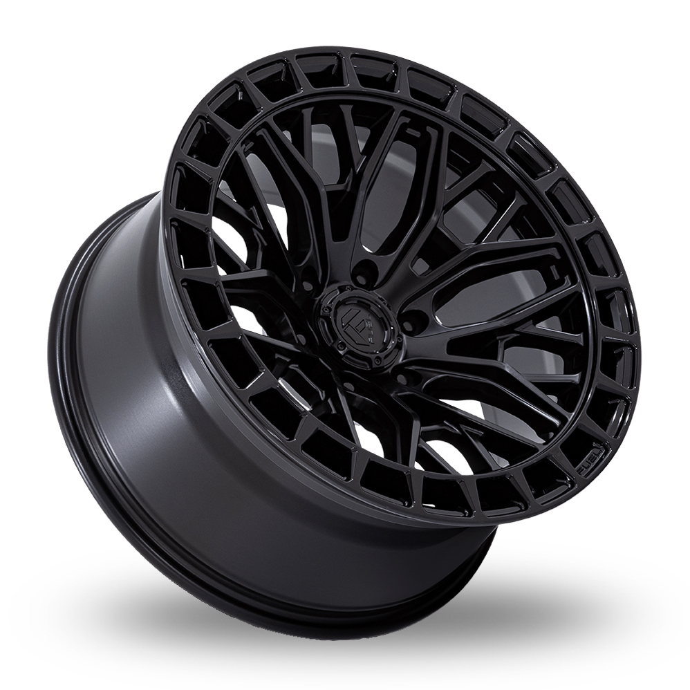 20" Fuel Off-Road FC869 Sigma (USA Warehouse) Blackout With G Blk Lip Alloy Wheels