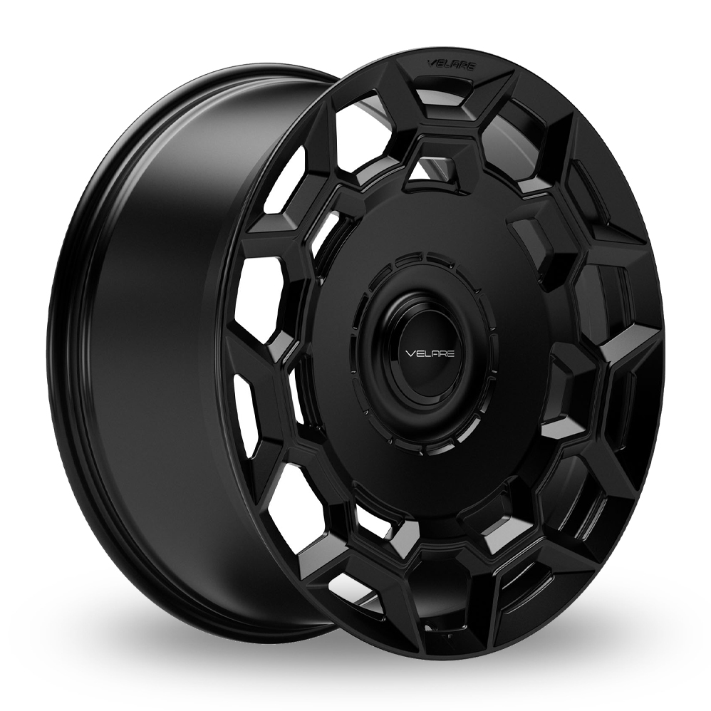 22" Velare VLR18 Matt Black Alloy Wheels