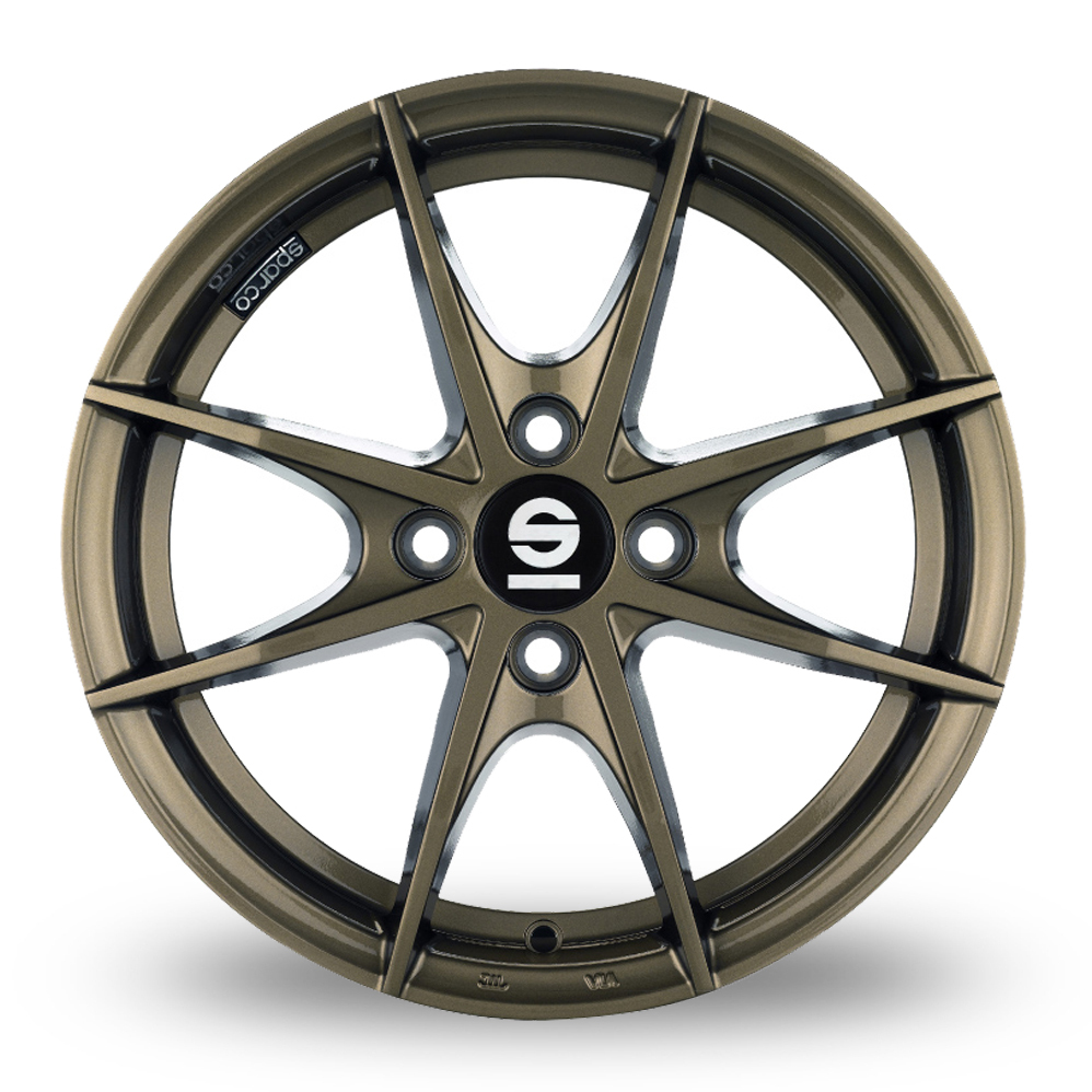 17" Sparco Trofeo 4 Gloss Bronze Alloy Wheels