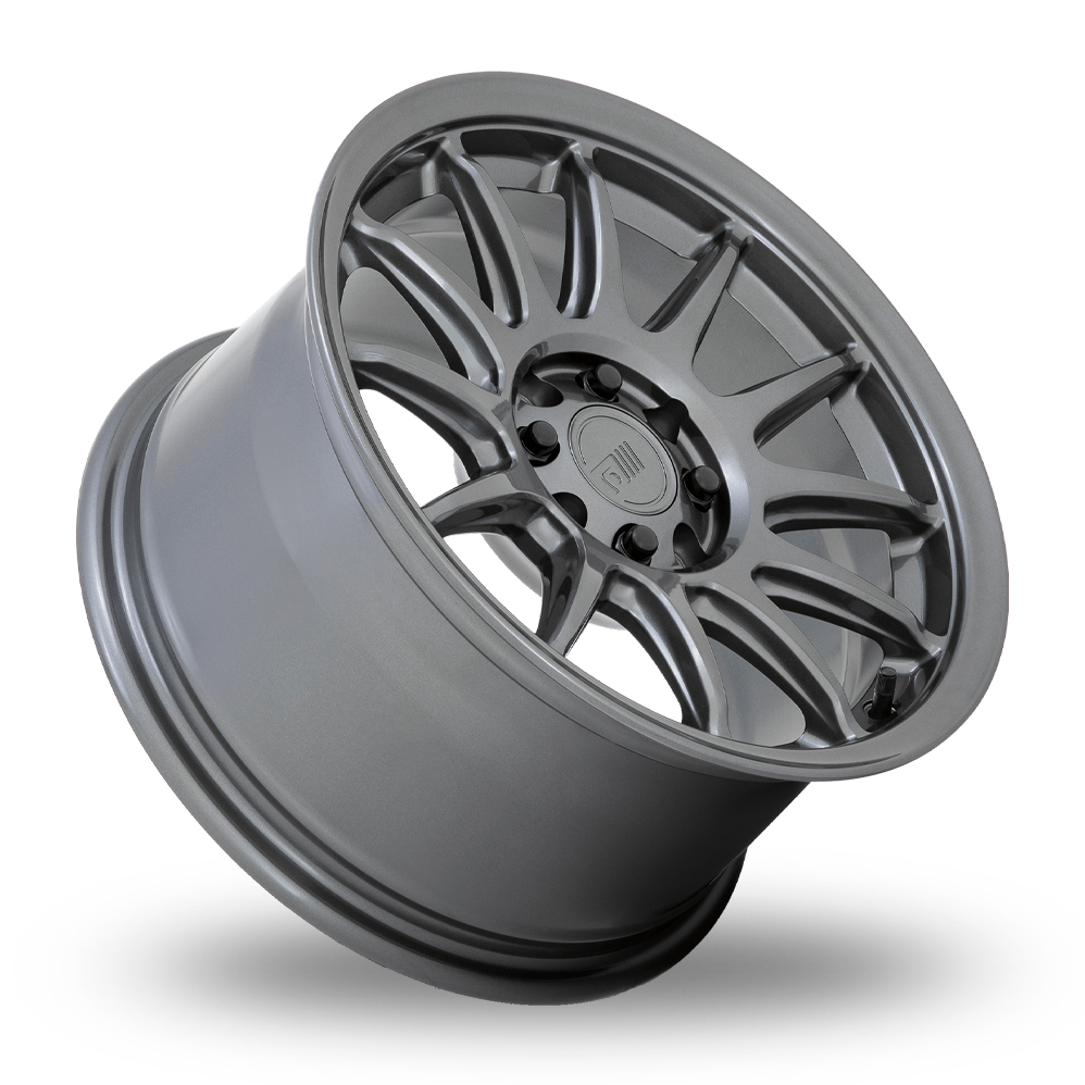 16" Motegi Racing MR156 S12 (USA Warehouse) Gloss Gunmetal Alloy Wheels
