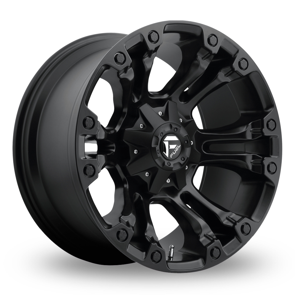 Fuel Off-Road D560 Vapor (EU Warehouse) Matt Black Alloy Wheels