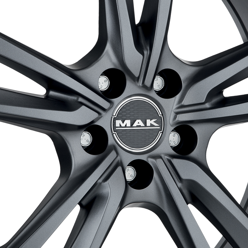 18" MAK Icona Matt Titan Alloy Wheels