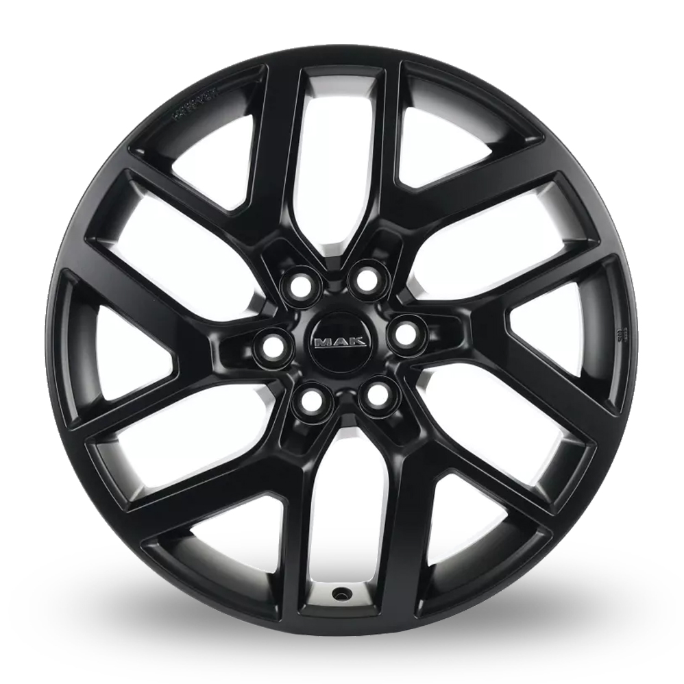 16" MAK Gravel Matt Black Alloy Wheels